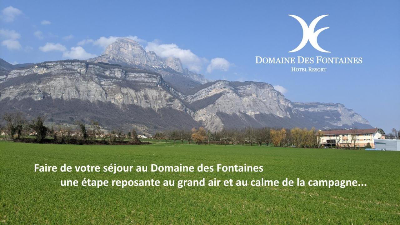Le Domaine Des Fontaines - Hotel & Petit Dejeuner Bernin ภายนอก รูปภาพ